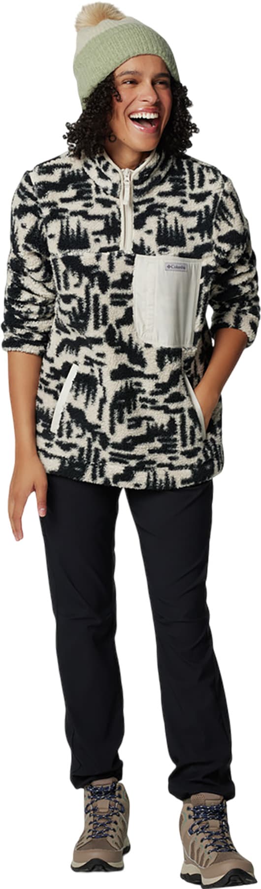 Numéro de l'image de la galerie de produits 3 pour le produit Chandail en molleton à glissière un quart West Bend -Femme