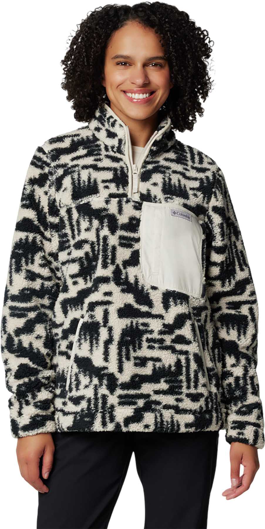 Image de produit pour Chandail en molleton à glissière un quart West Bend -Femme