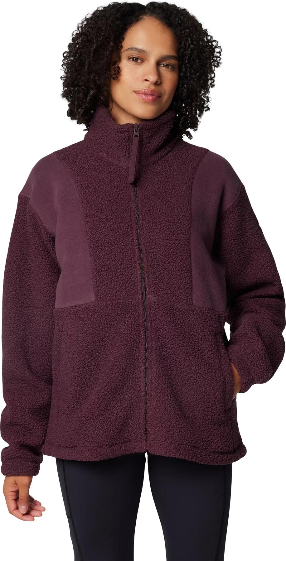 Image de produit pour Manteau en molleton à glissière pleine longueur Panorama II - Femme 