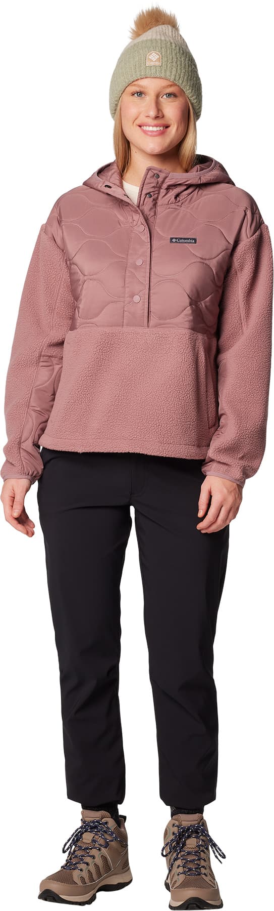 Product gallery image number 5 for product Cloud Point Hooded Fleece Pullover - Women's