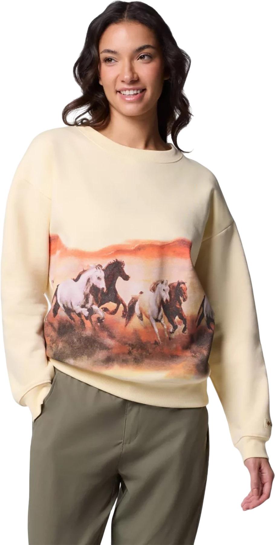 Product gallery image number 4 for product Meridian Creek Crew Neck Sweatshirt - Women's