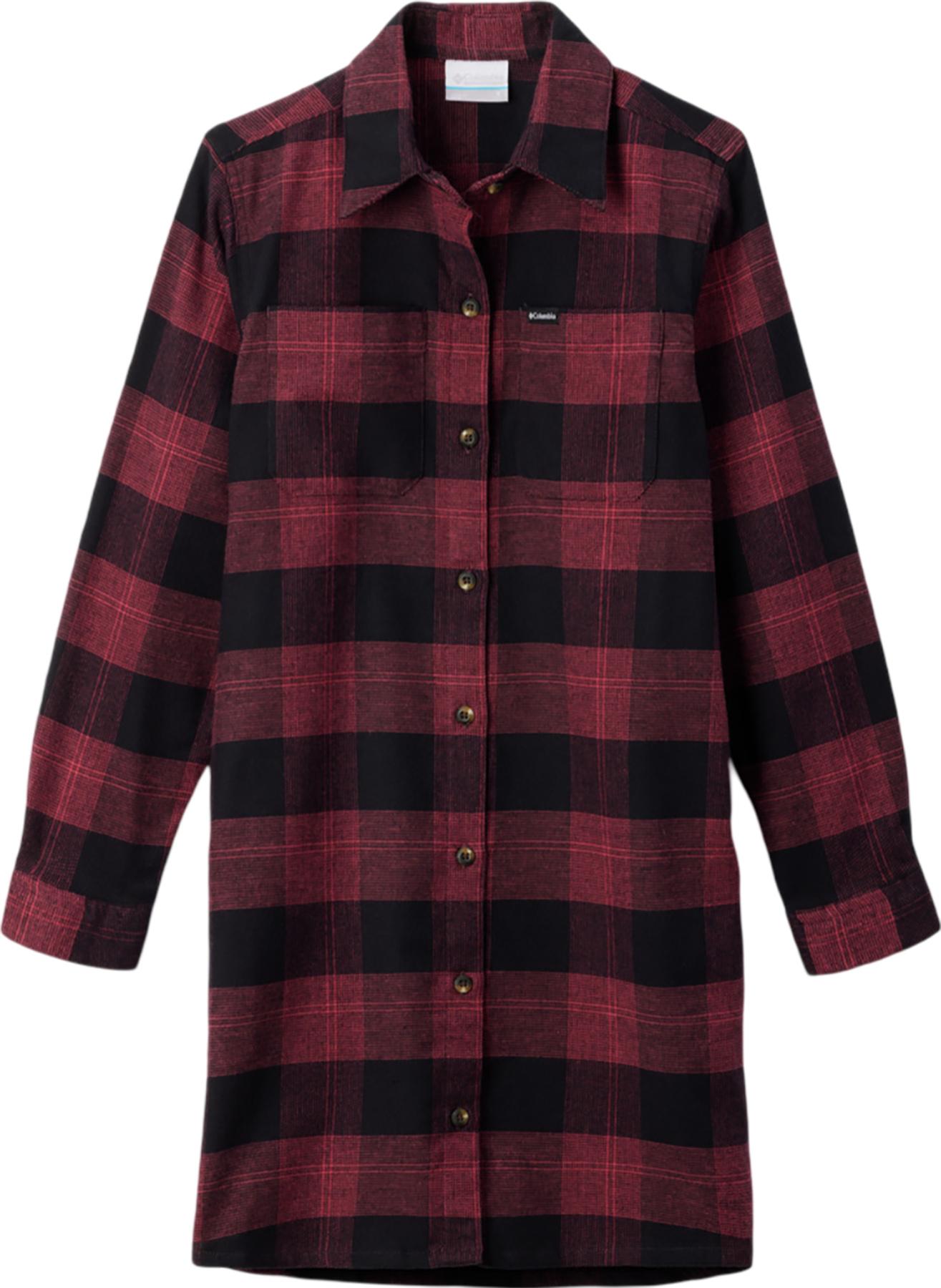 Numéro de l'image de la galerie de produits 1 pour le produit Robe à manches longues en flanelle Calico Basin - Jeune