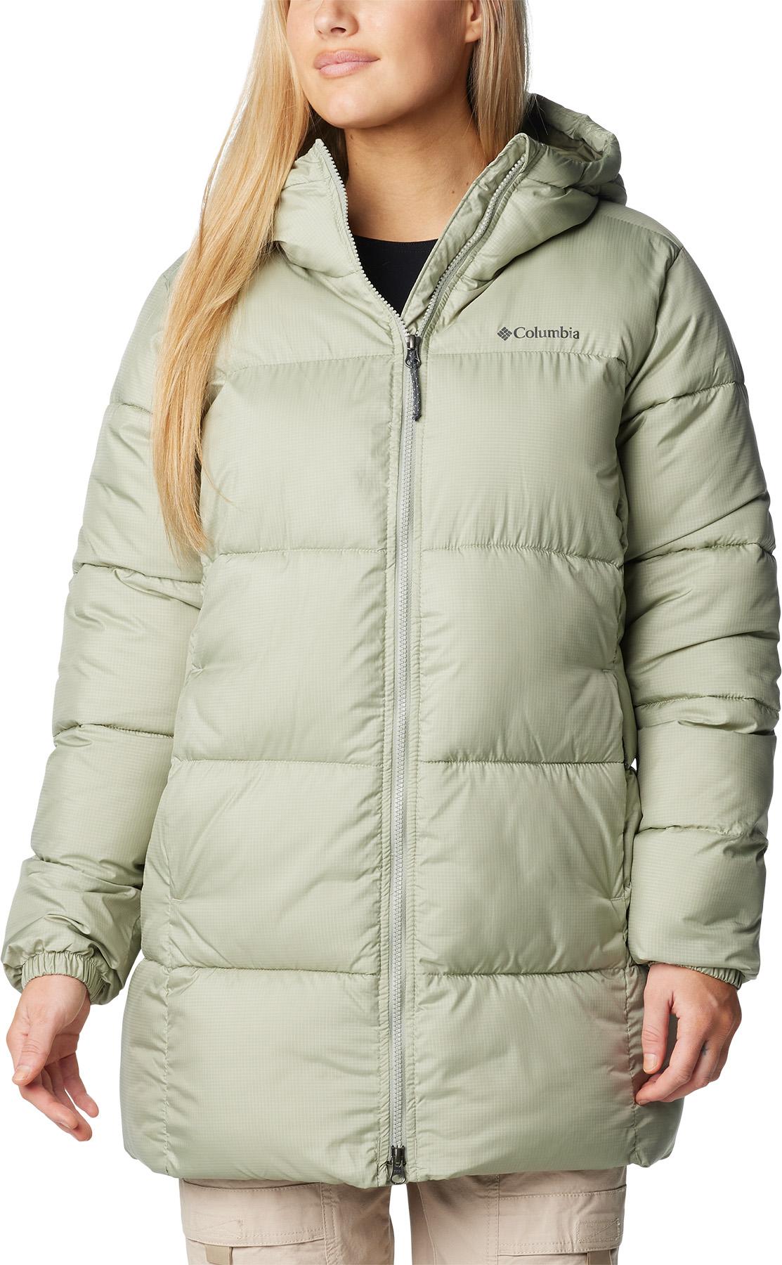 Image de produit pour Manteau matelassée mi-haute à capuchon Puffect II - Femme
