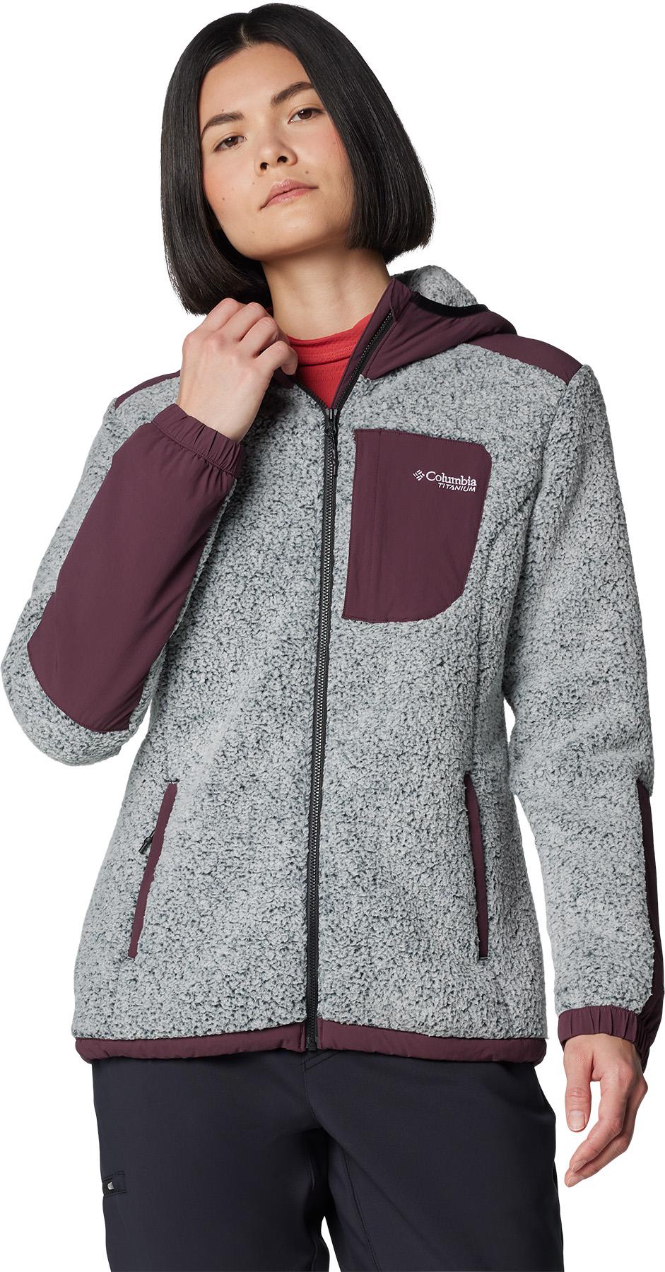 Product gallery image number 5 for product Arctic Crest Sherpa Full Zip Fleece Jacket - Women's