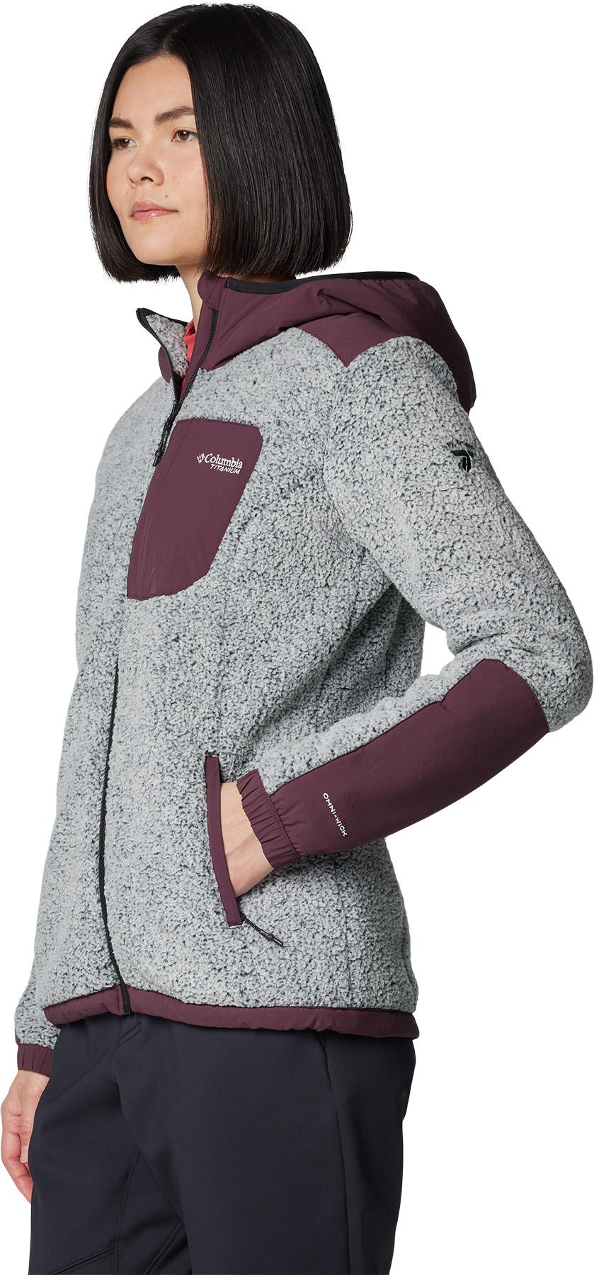 Product gallery image number 6 for product Arctic Crest Sherpa Full Zip Fleece Jacket - Women's