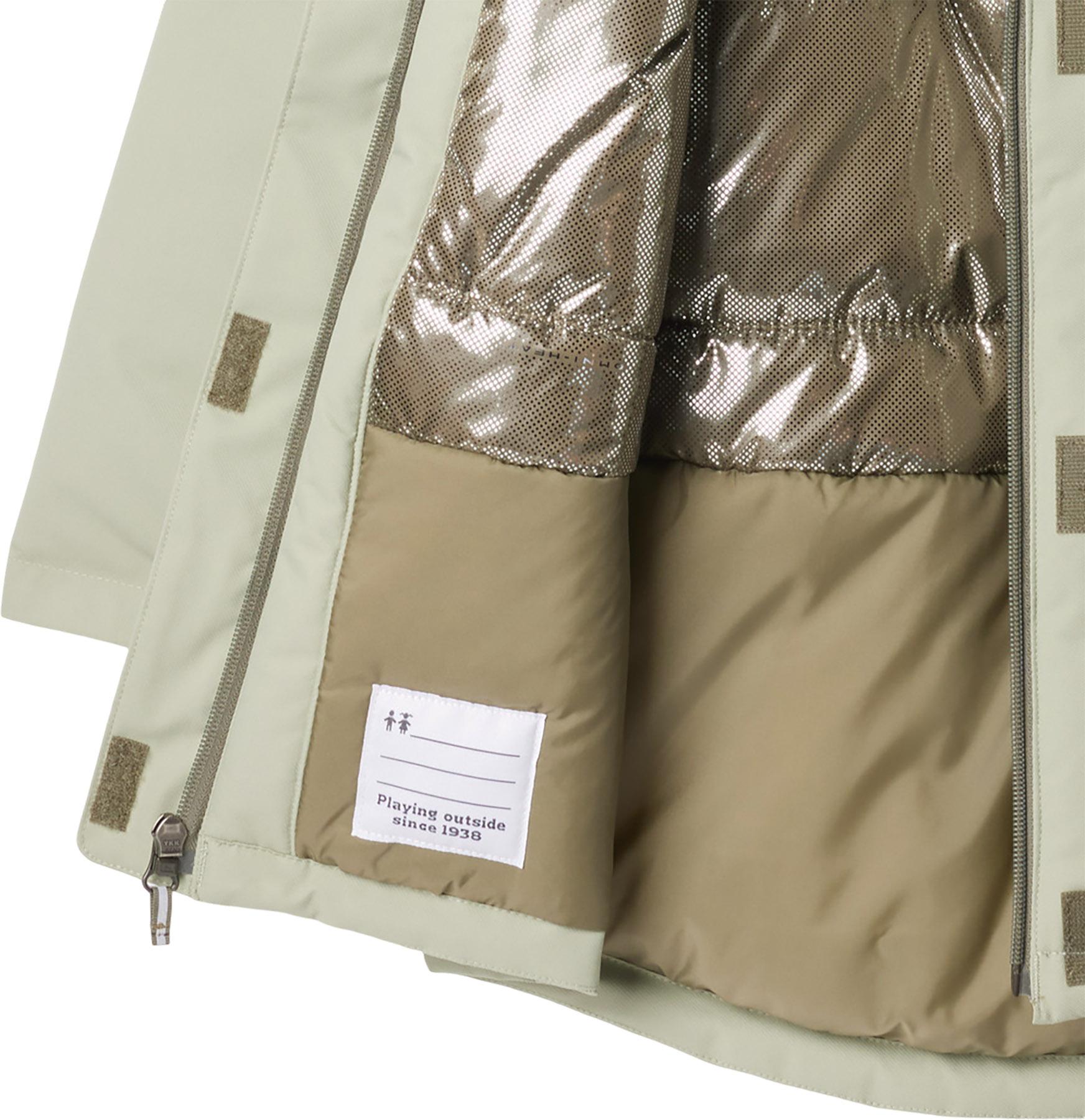 Product gallery image number 3 for product Hikebound II Long Insulated Waterproof Hooded Jacket - Girls