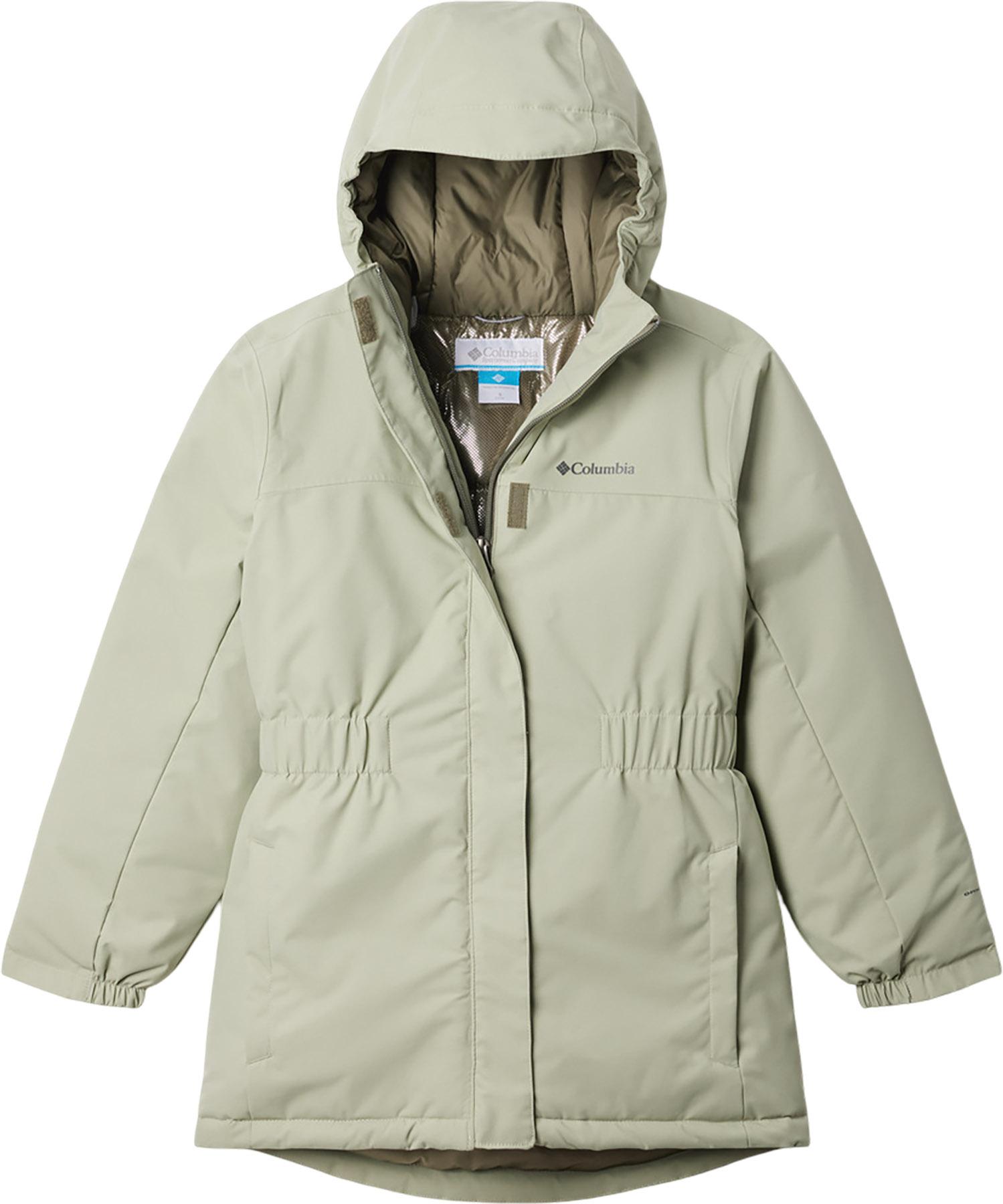 Product image for Hikebound II Long Insulated Waterproof Hooded Jacket - Girls
