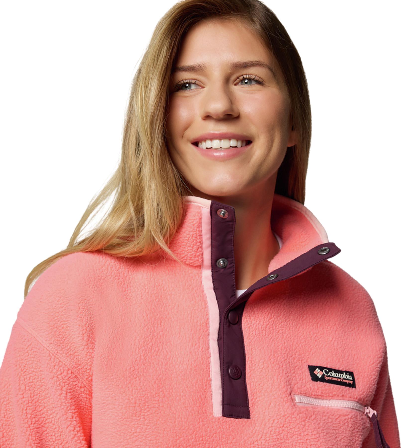 Product gallery image number 3 for product Helvetia II Cropped Half Snap Fleece Pullover - Women's