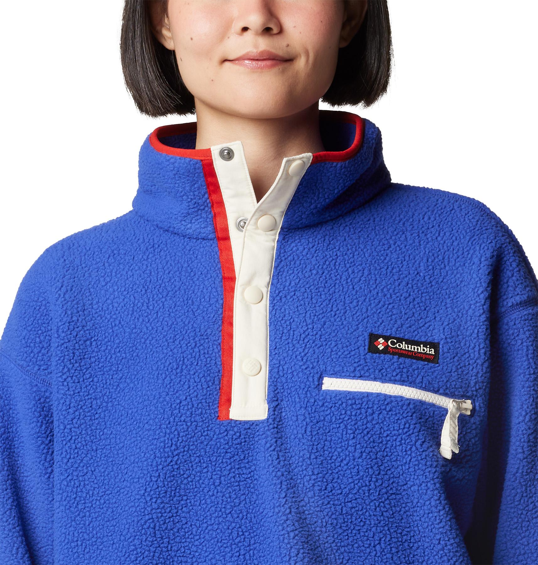 Product gallery image number 2 for product Helvetia II Cropped Half Snap Fleece Pullover - Women's