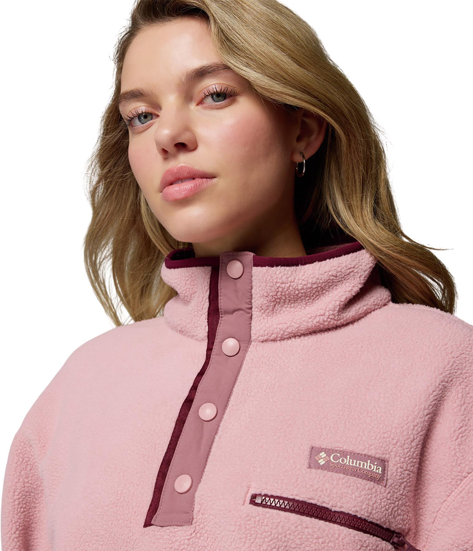 Product gallery image number 4 for product Helvetia II Cropped Half Snap Fleece Pullover - Women's