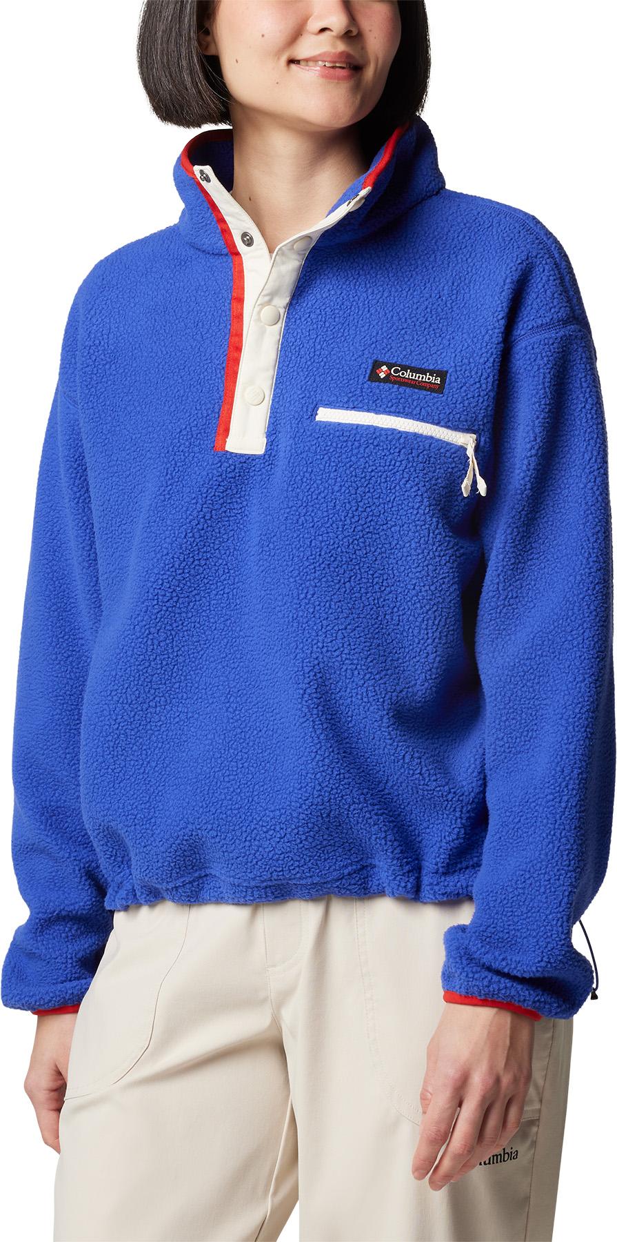 Product gallery image number 4 for product Helvetia II Cropped Half Snap Fleece Pullover - Women's