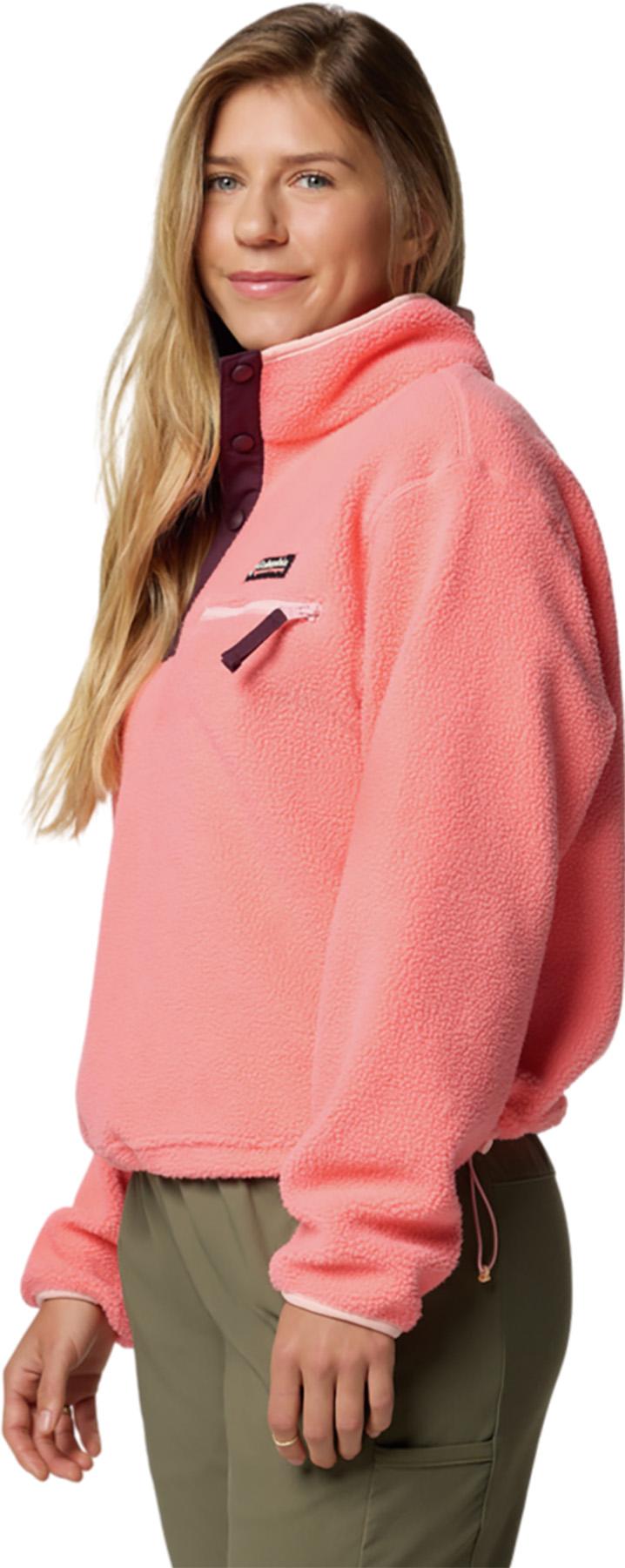 Product gallery image number 4 for product Helvetia II Cropped Half Snap Fleece Pullover - Women's