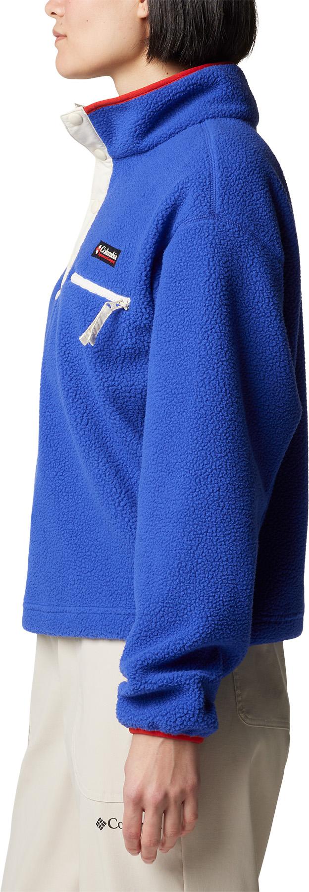 Product gallery image number 5 for product Helvetia II Cropped Half Snap Fleece Pullover - Women's