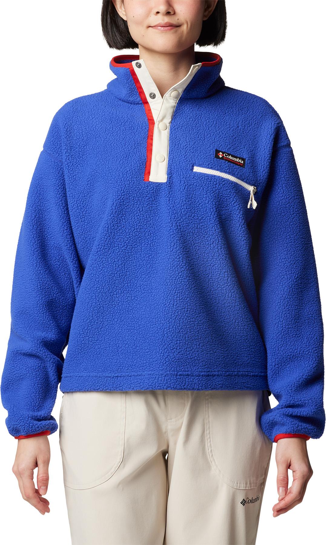 Product image for Helvetia II Cropped Half Snap Fleece Pullover - Women's