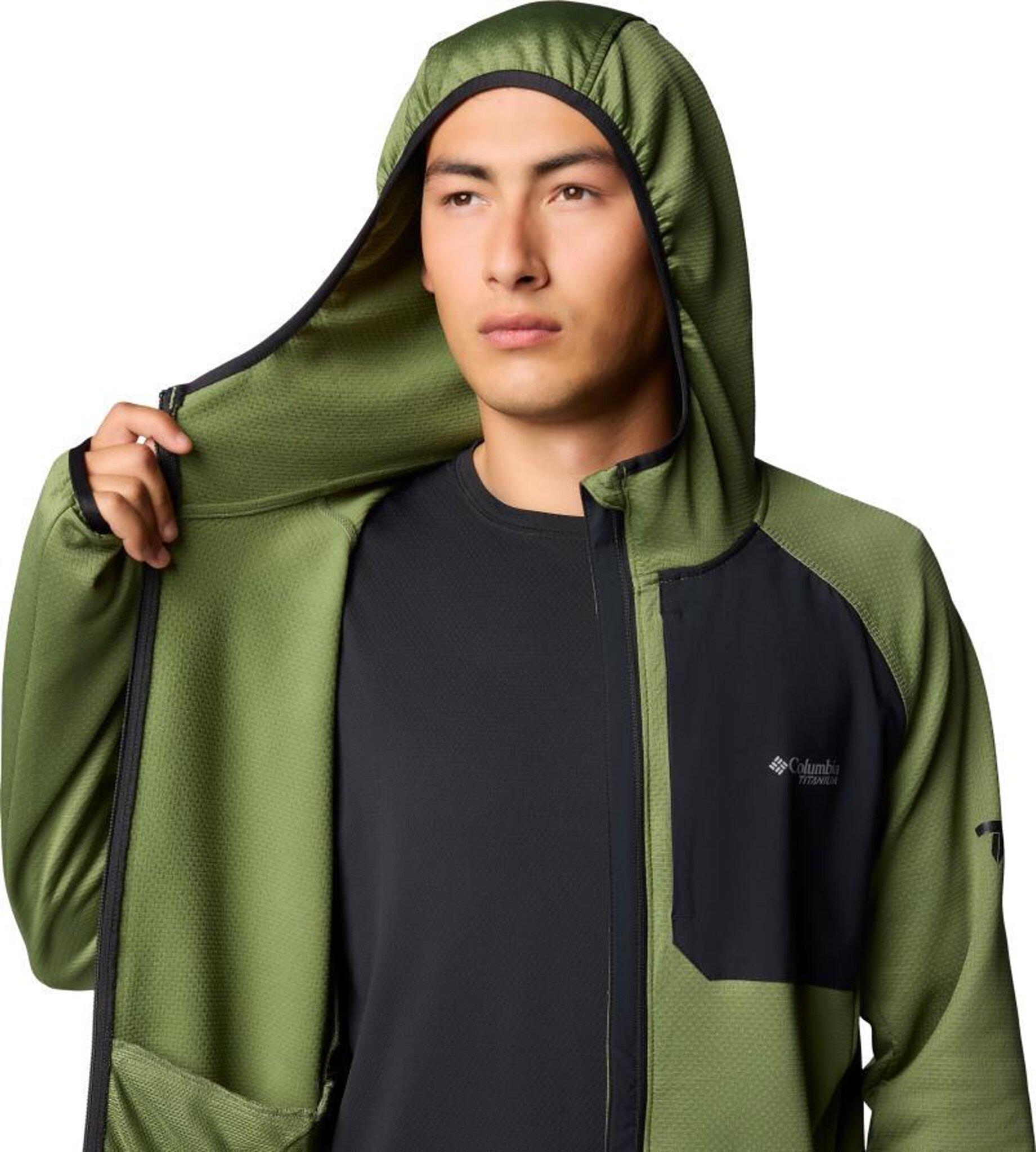 Numéro de l'image de la galerie de produits 4 pour le produit Manteau à glissière pleine longueur en molleton à carreaux Triple Canyon II - Homme