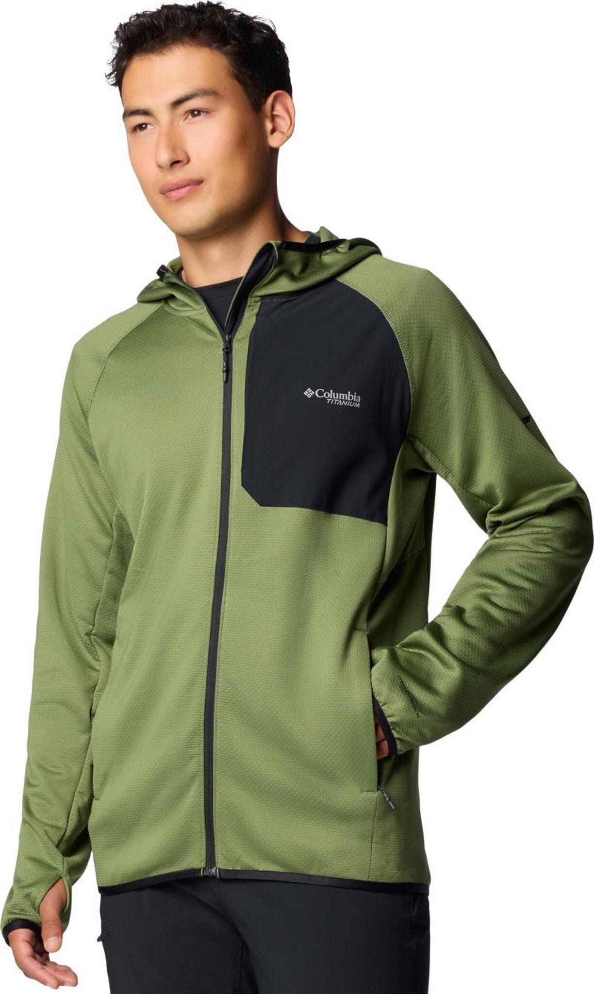 Numéro de l'image de la galerie de produits 2 pour le produit Manteau à glissière pleine longueur en molleton à carreaux Triple Canyon II - Homme