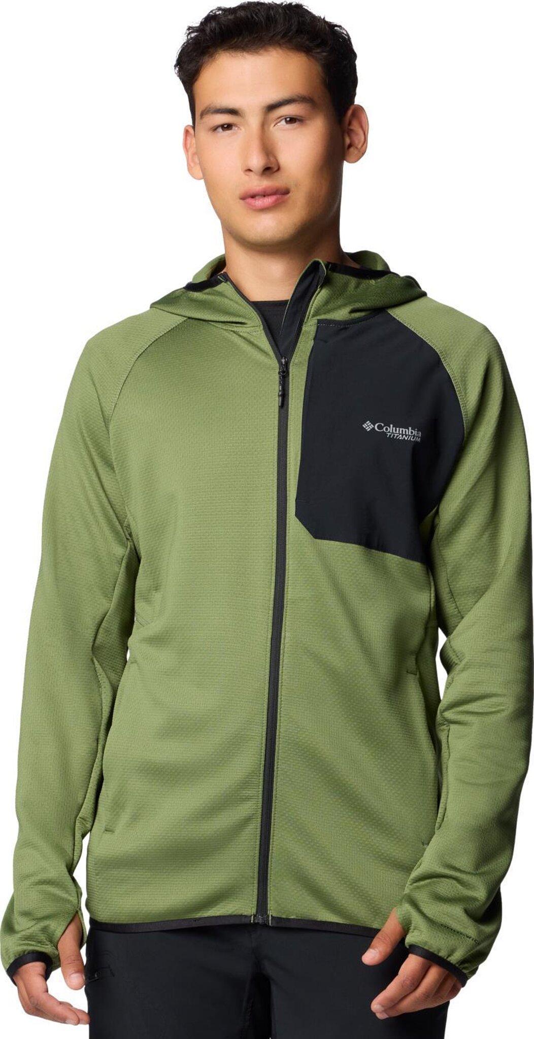 Image de produit pour Manteau à glissière pleine longueur en molleton à carreaux Triple Canyon II - Homme