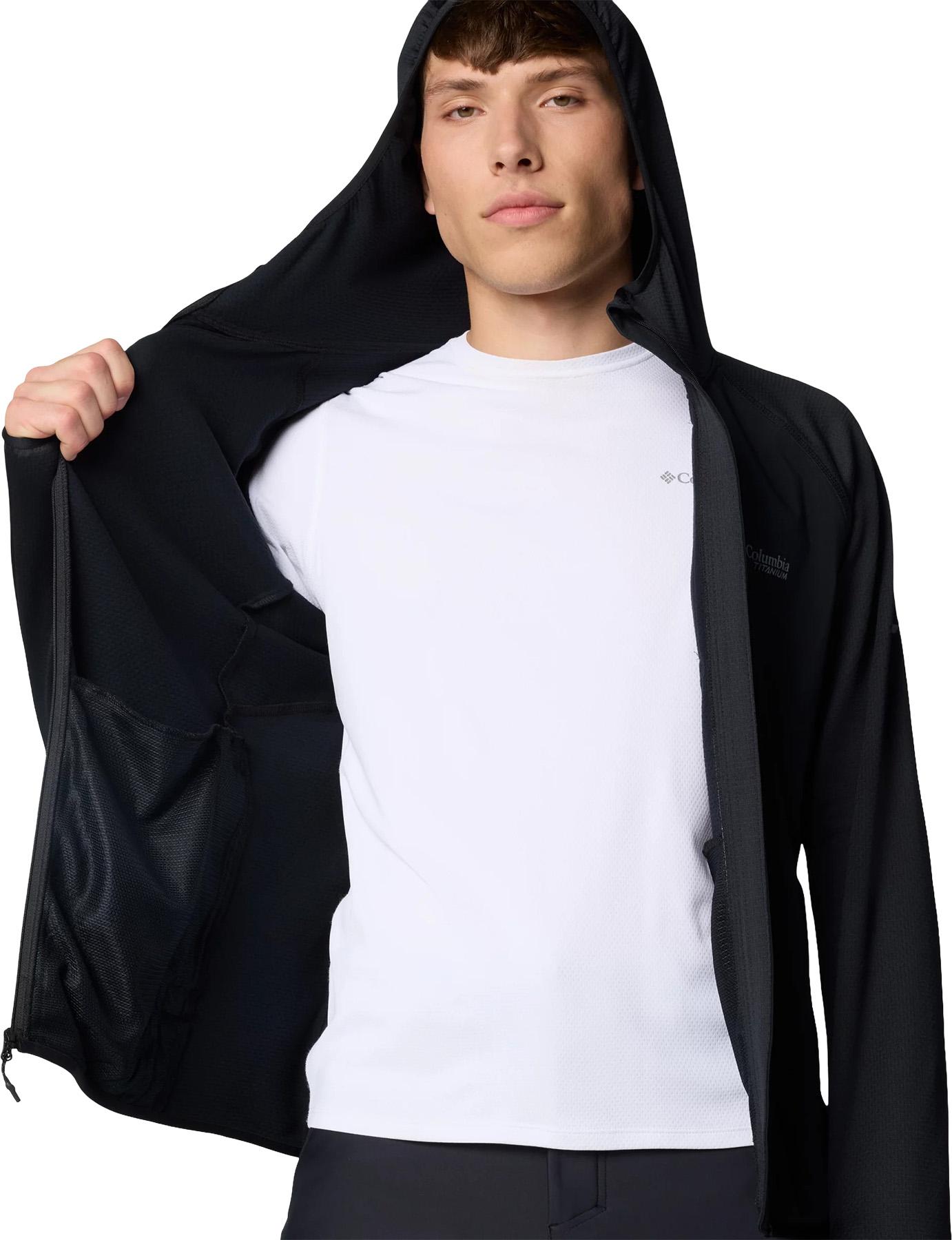Product gallery image number 4 for product Triple Canyon II Grid Fleece Hooded Full Zip Jacket - Men's