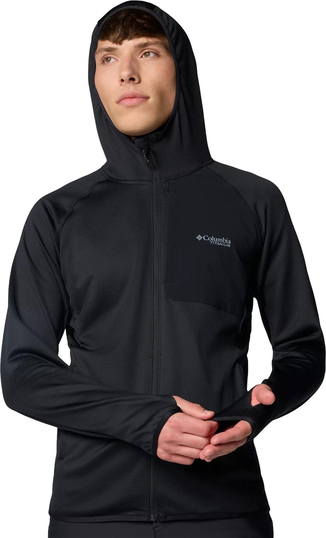 Product gallery image number 6 for product Triple Canyon II Grid Fleece Hooded Full Zip Jacket - Men's