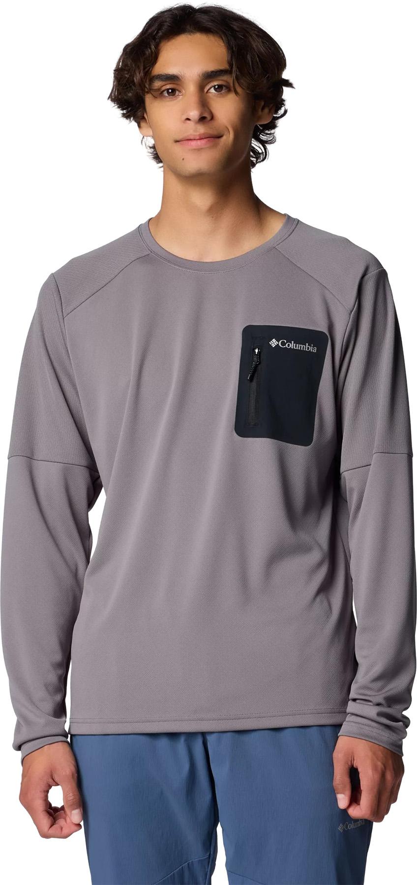 Product gallery image number 1 for product Columbia Tech Knit Long Sleeve Crew Neck T-Shirt - Men's