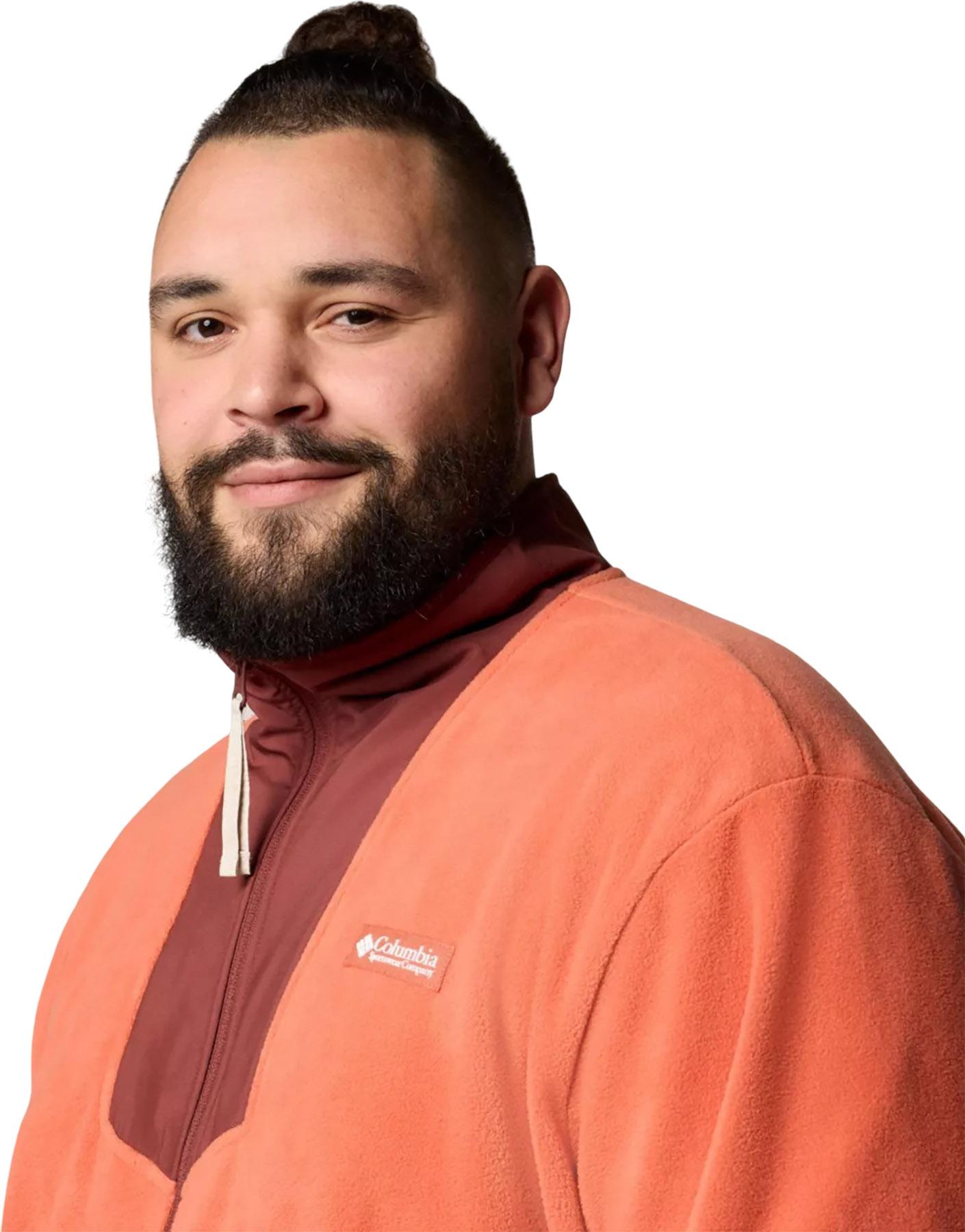 Numéro de l'image de la galerie de produits 3 pour le produit Manteau en molleton à glissière pleine longueur grande taille Sequoia Grove - Homme