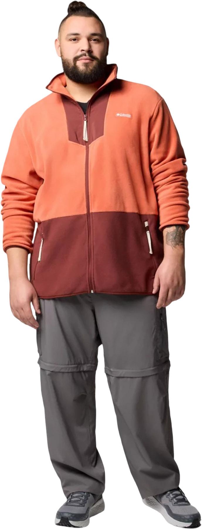 Numéro de l'image de la galerie de produits 5 pour le produit Manteau en molleton à glissière pleine longueur grande taille Sequoia Grove - Homme