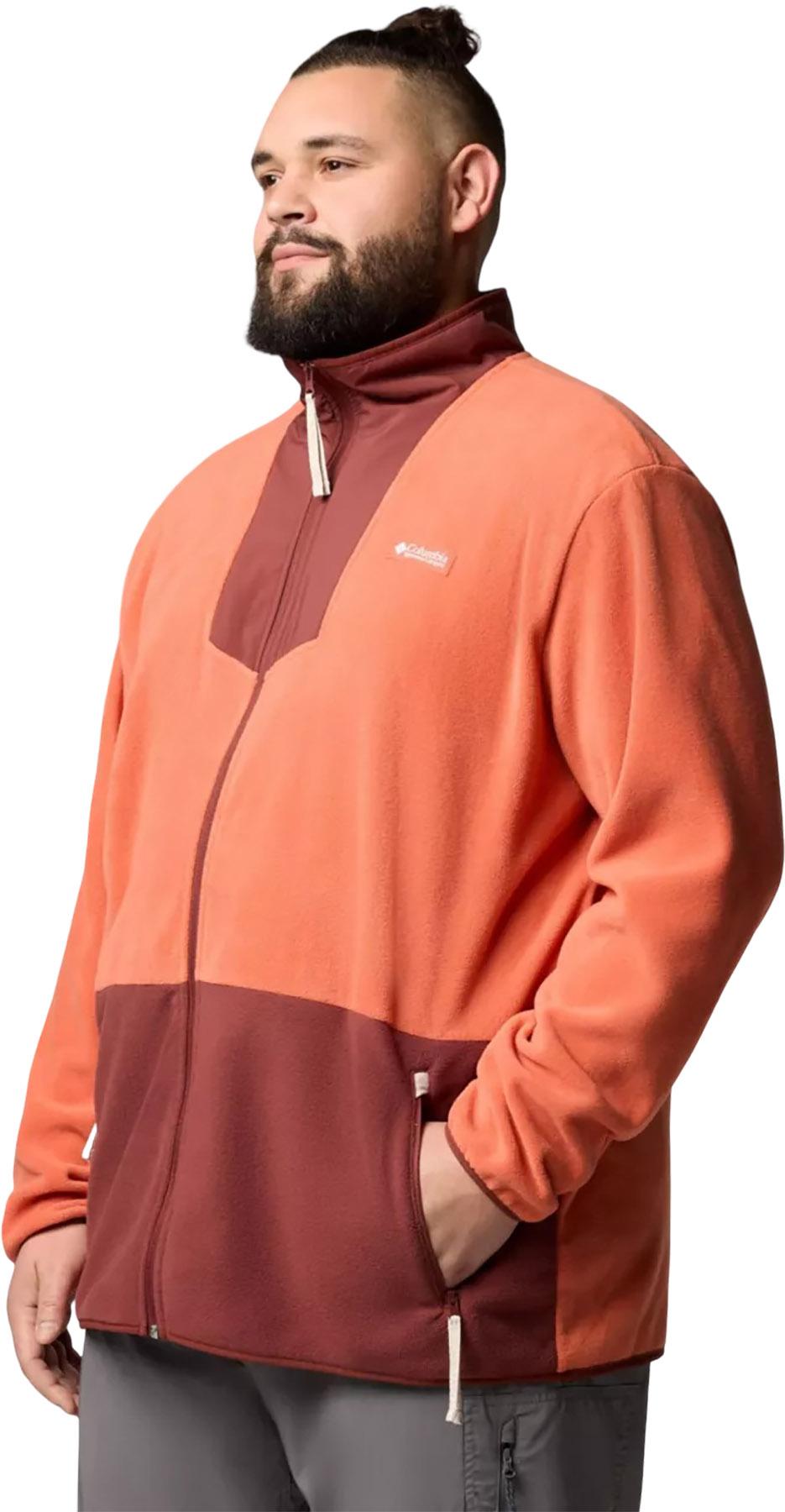 Numéro de l'image de la galerie de produits 4 pour le produit Manteau en molleton à glissière pleine longueur grande taille Sequoia Grove - Homme