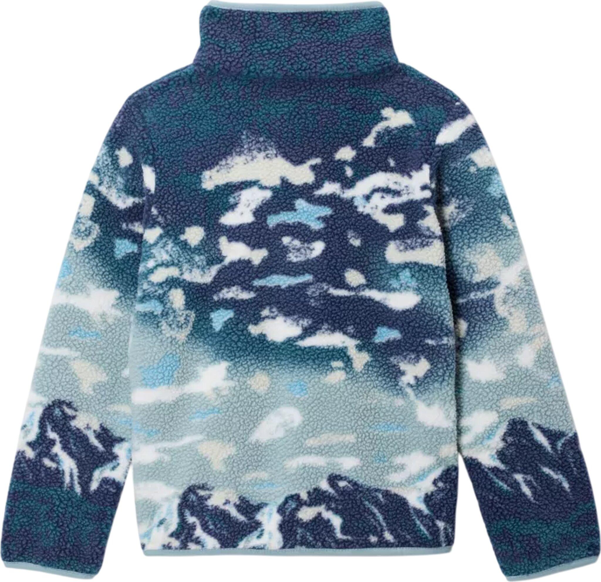 Product gallery image number 2 for product Helvetia II Printed Half Snap Fleece - Girls