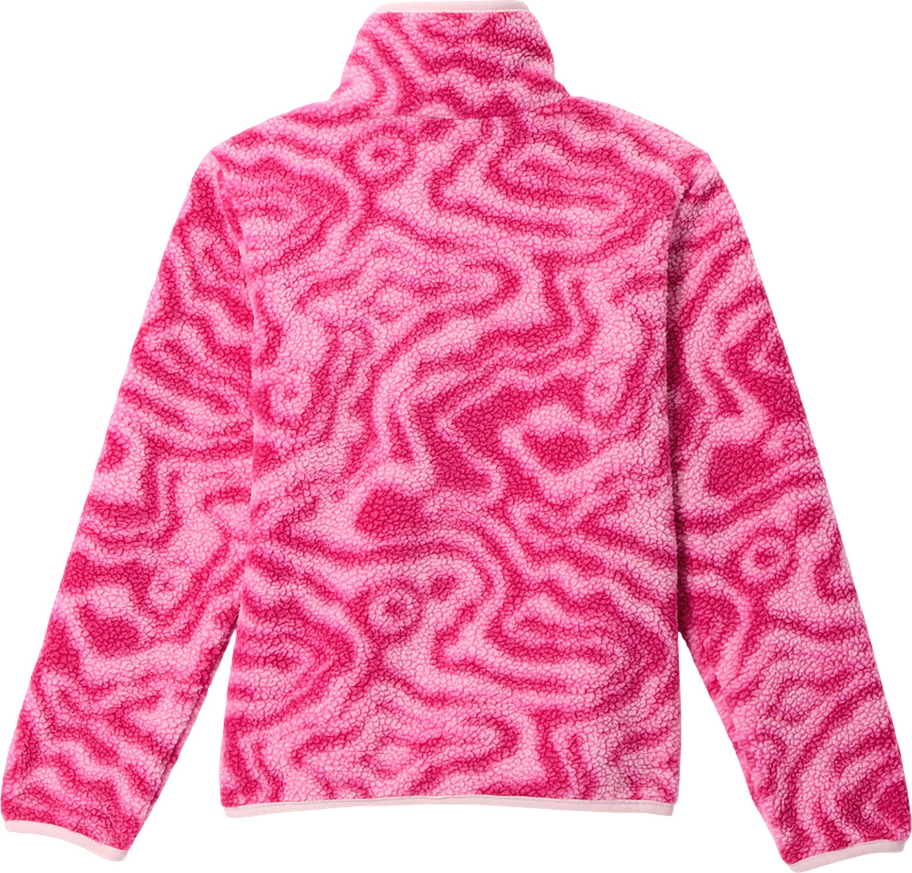 Product gallery image number 2 for product Helvetia II Printed Half Snap Fleece - Girls