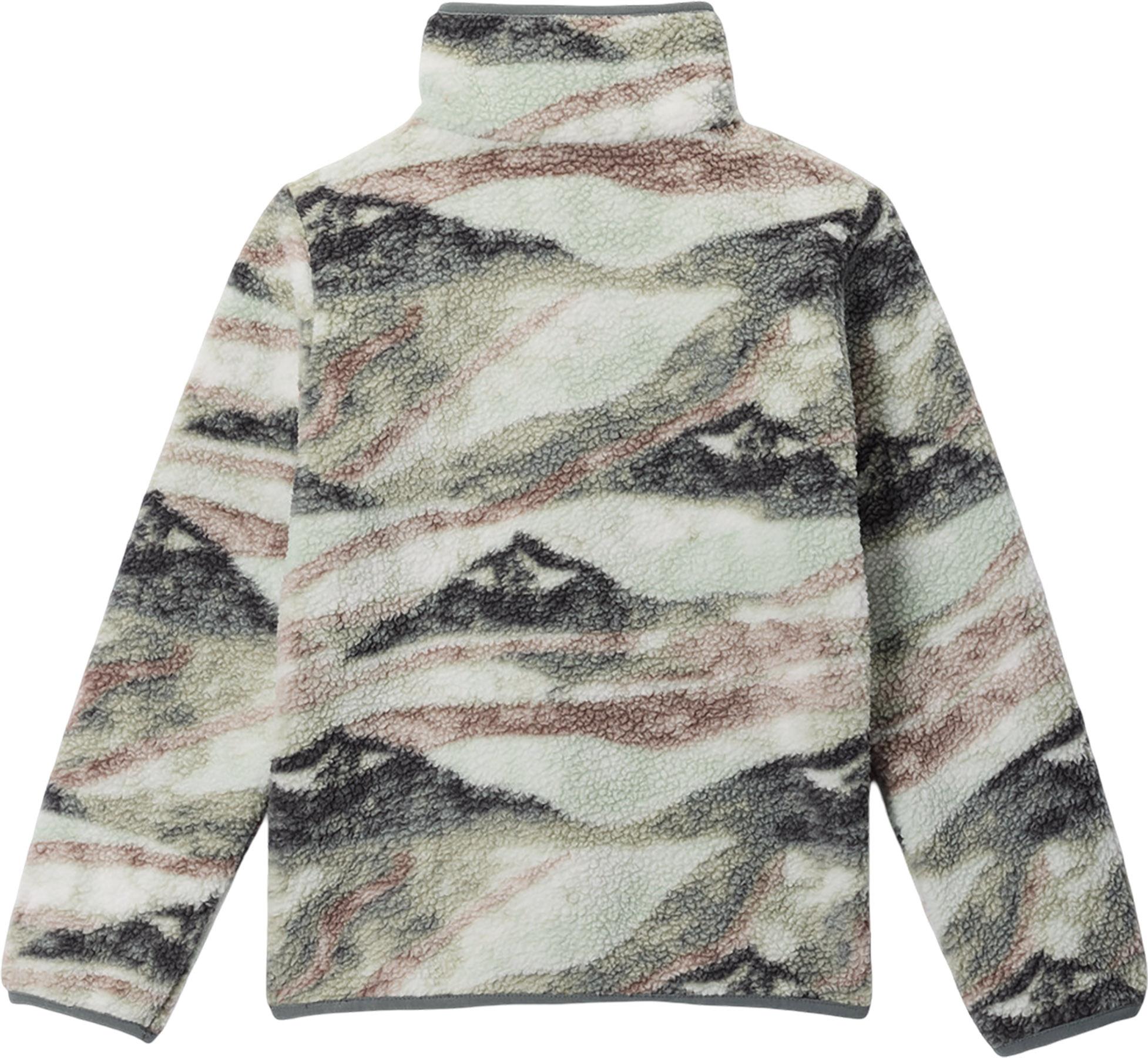 Product gallery image number 2 for product Helvetia II Printed Half Snap Fleece - Girls