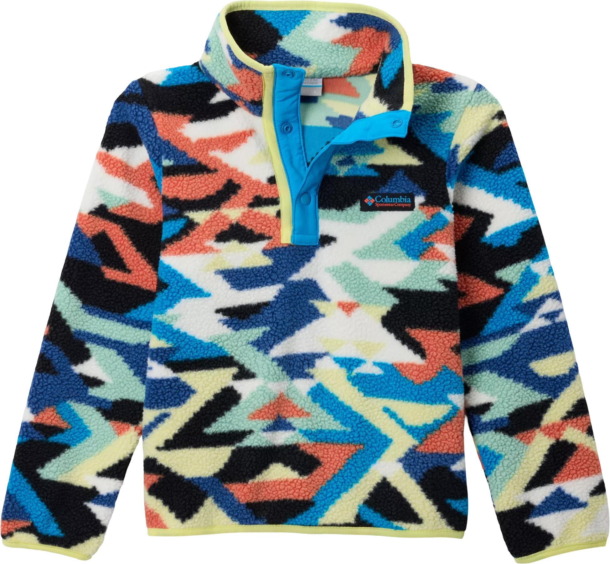 Product gallery image number 1 for product Helvetia II Printed Half Snap Fleece - Girls