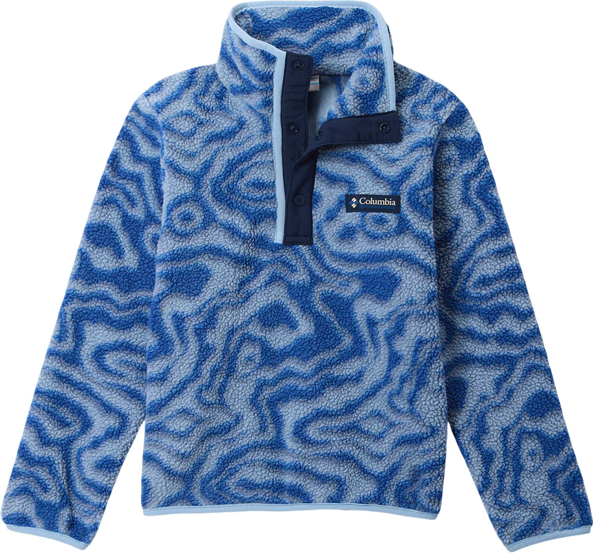 Mountain Blue Topoglitch - Coll Navy