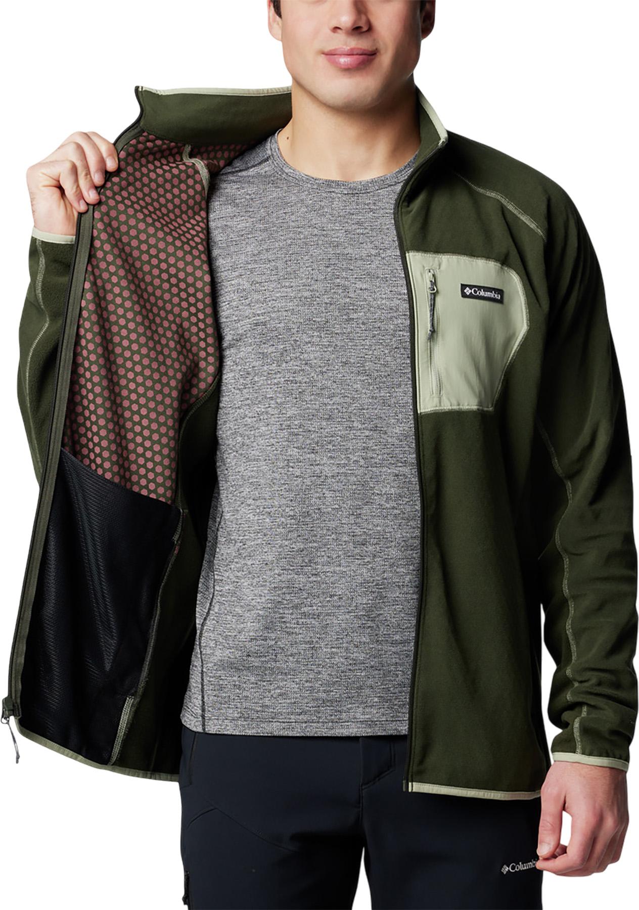 Numéro de l'image de la galerie de produits 4 pour le produit Manteau en molleton à glissière pleine longueur Outdoor Tracks II - Homme