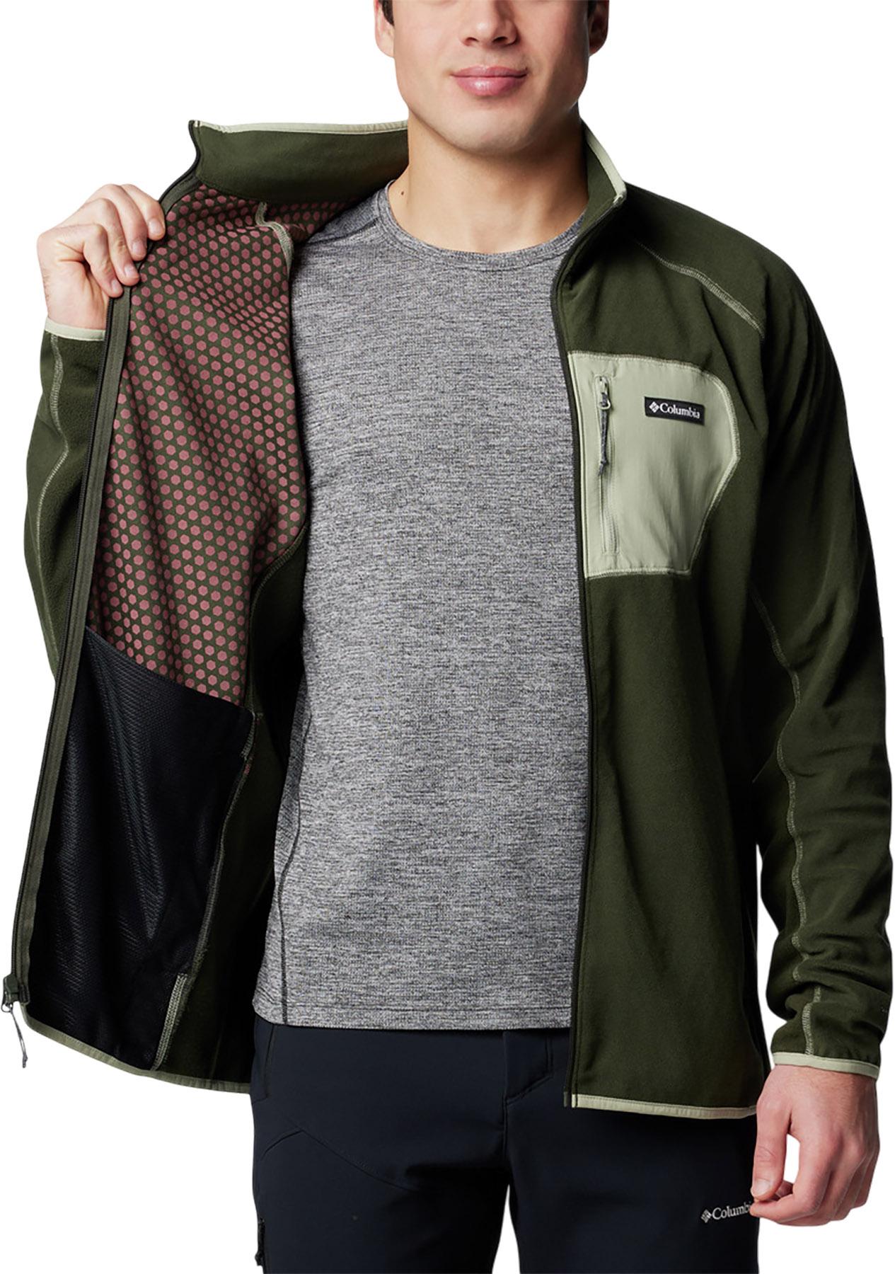 Numéro de l'image de la galerie de produits 5 pour le produit Manteau en molleton à glissière pleine longueur Outdoor Tracks II - Homme