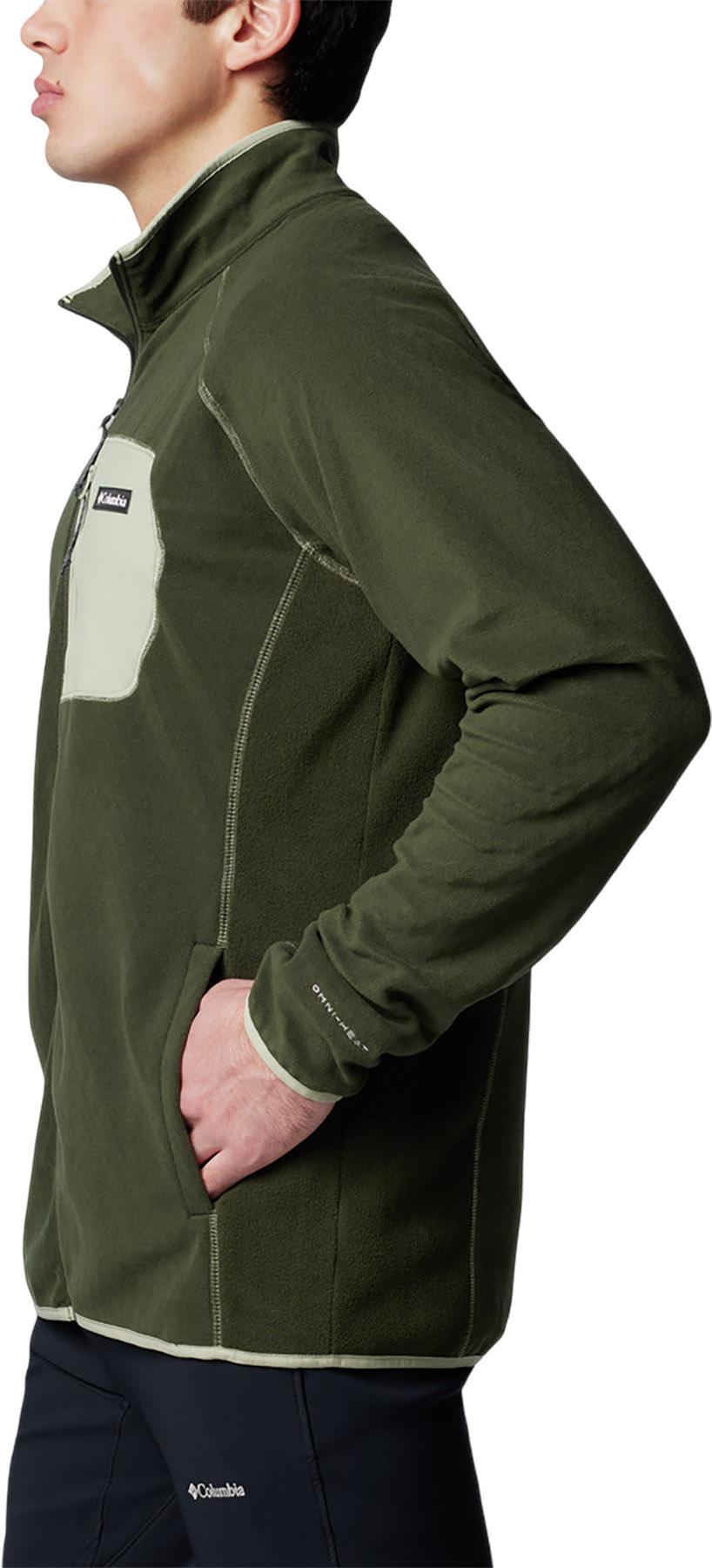 Numéro de l'image de la galerie de produits 6 pour le produit Manteau en molleton à glissière pleine longueur Outdoor Tracks II - Homme