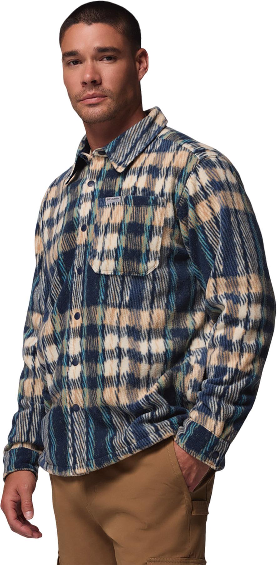 Product gallery image number 5 for product Steens Mountain II Printed Fleece Shirt Jacket - Men's