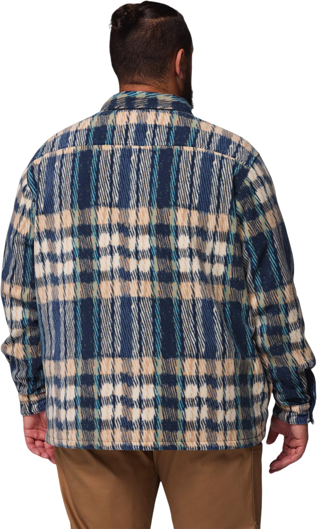 Product gallery image number 3 for product Steens Mountain II Big Size Printed Fleece Shirt Jacket - Men's