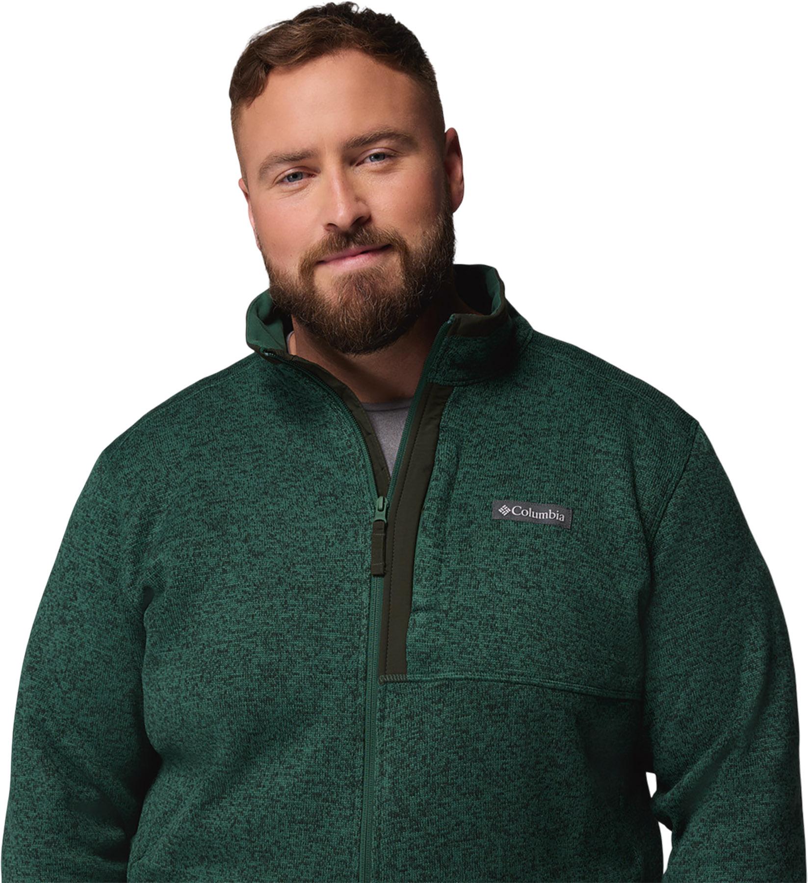 Product gallery image number 2 for product Sweater Weather Big Size Full Zip Jacket - Men's