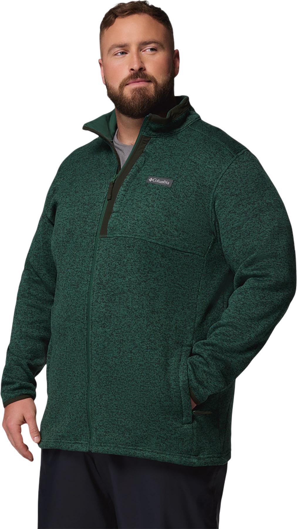 Product gallery image number 5 for product Sweater Weather Big Size Full Zip Jacket - Men's