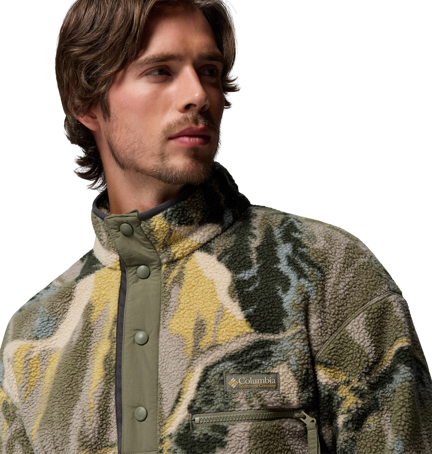 Product gallery image number 3 for product Helvetia II Printed Half Snap Fleece Pullover - Men's