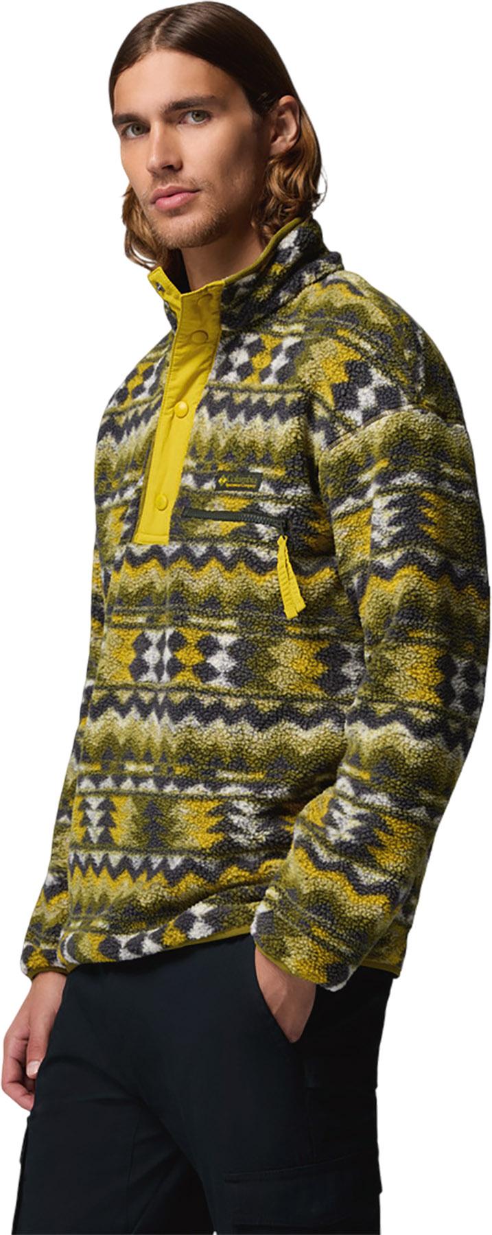 Product gallery image number 3 for product Helvetia II Printed Half Snap Fleece Pullover - Men's