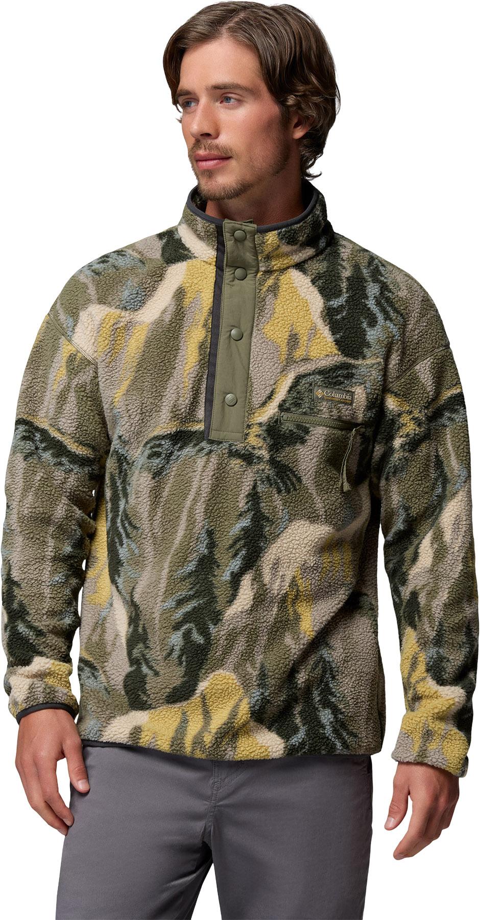 Product image for Helvetia II Printed Half Snap Fleece Pullover - Men's