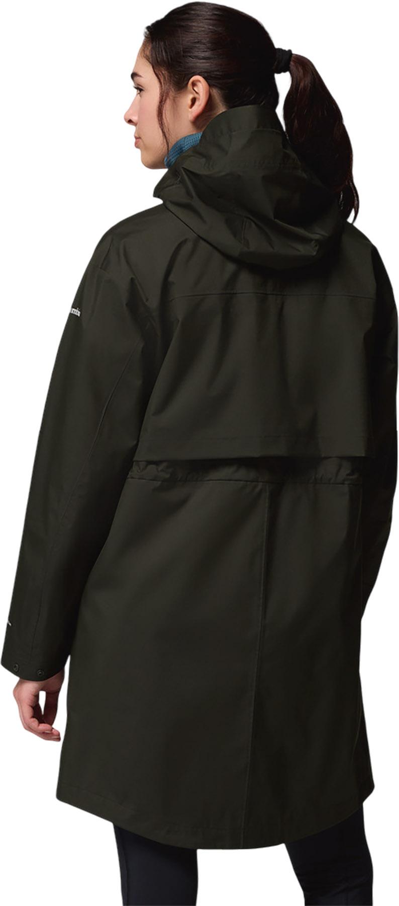 Product gallery image number 2 for product Manteau de pluie coquille longue Weekend Adventure II - Femme