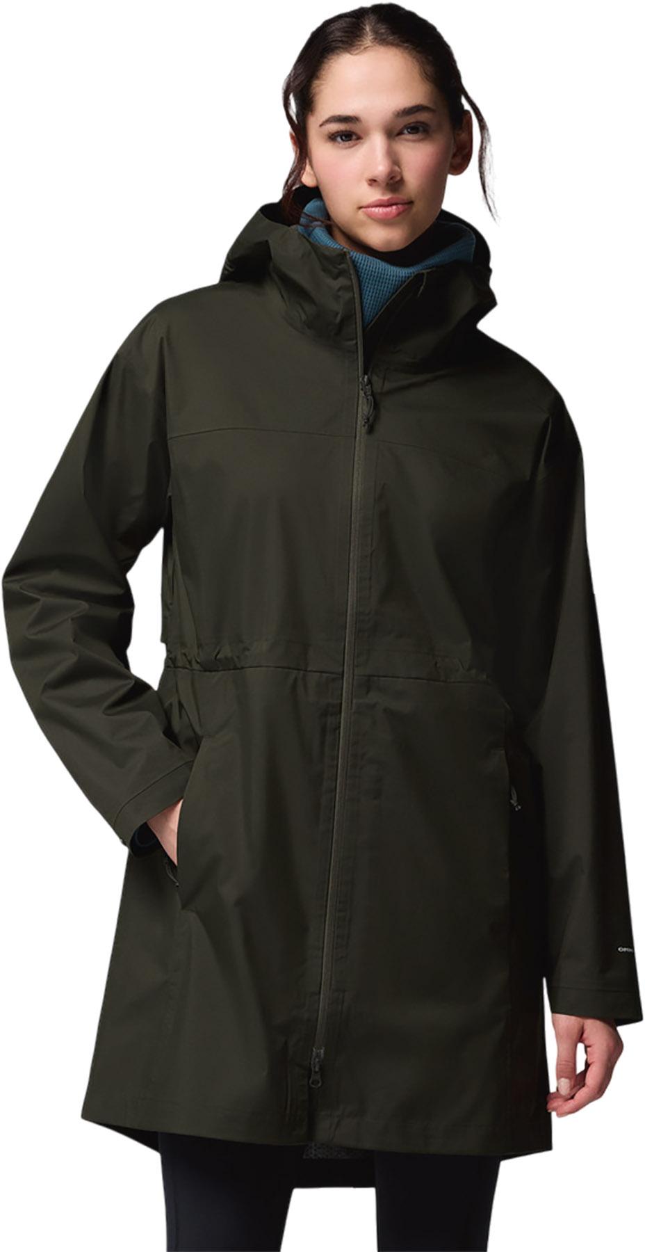 Product gallery image number 5 for product Manteau de pluie coquille longue Weekend Adventure II - Femme