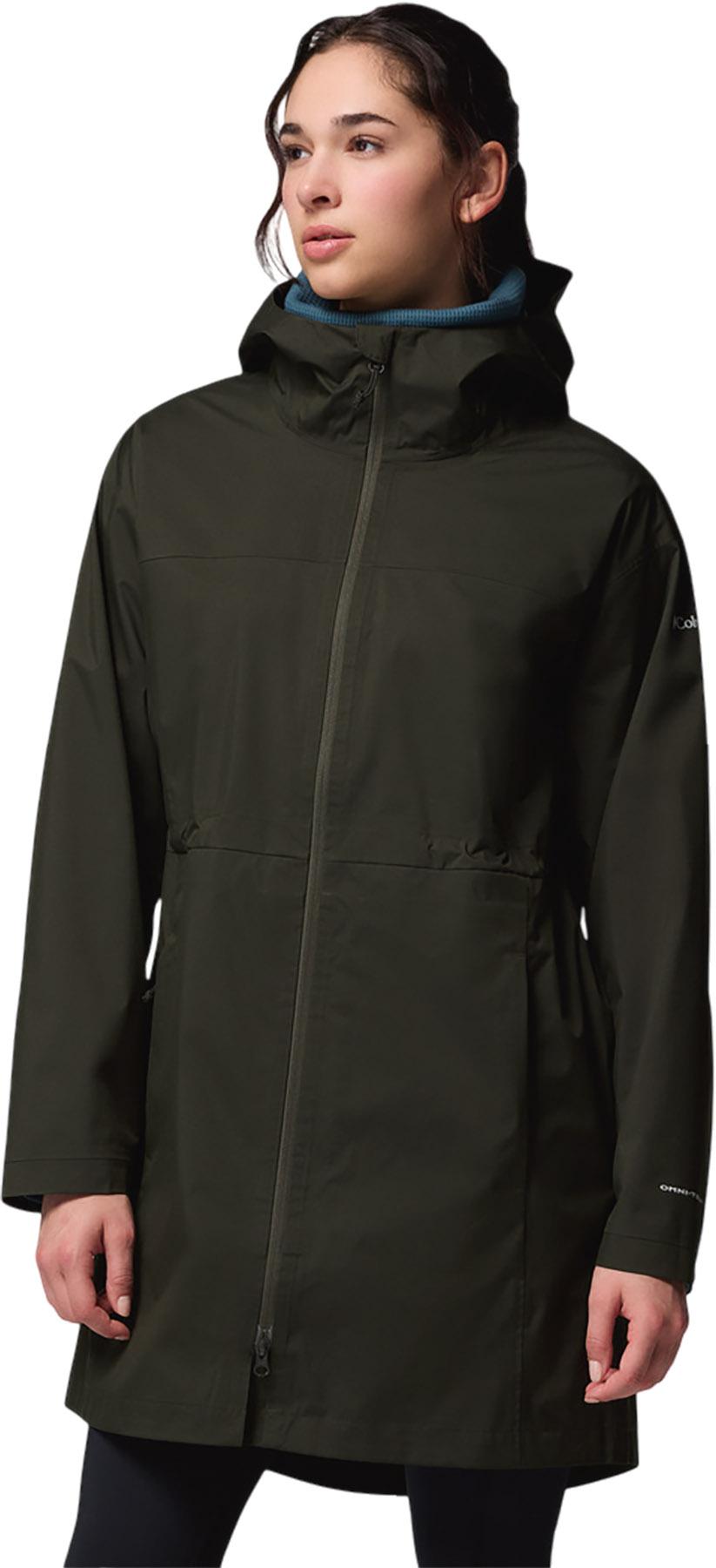 Product image for Manteau de pluie coquille longue Weekend Adventure II - Femme