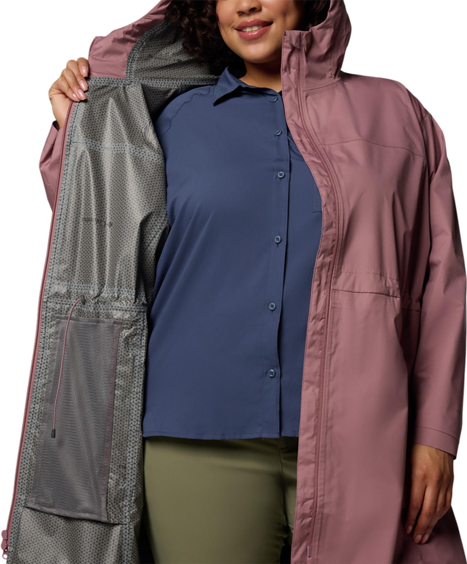 Product gallery image number 4 for product Weekend Adventure II Plus Size Long Shell Jacket - Women's