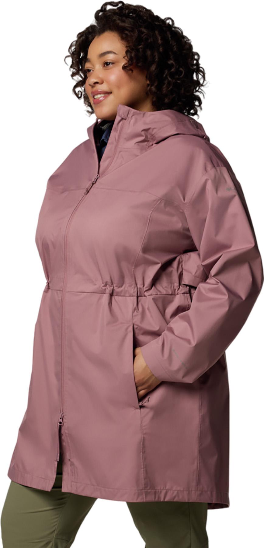 Product gallery image number 5 for product Weekend Adventure II Plus Size Long Shell Jacket - Women's