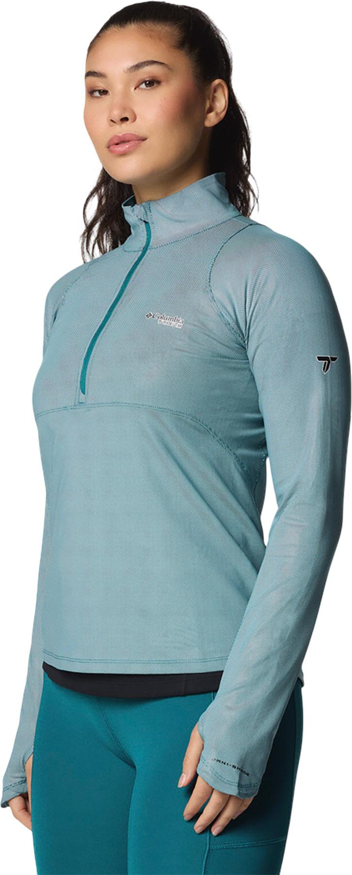 Product gallery image number 7 for product Summit Valley Long Sleeve Half Zip Top - Women's