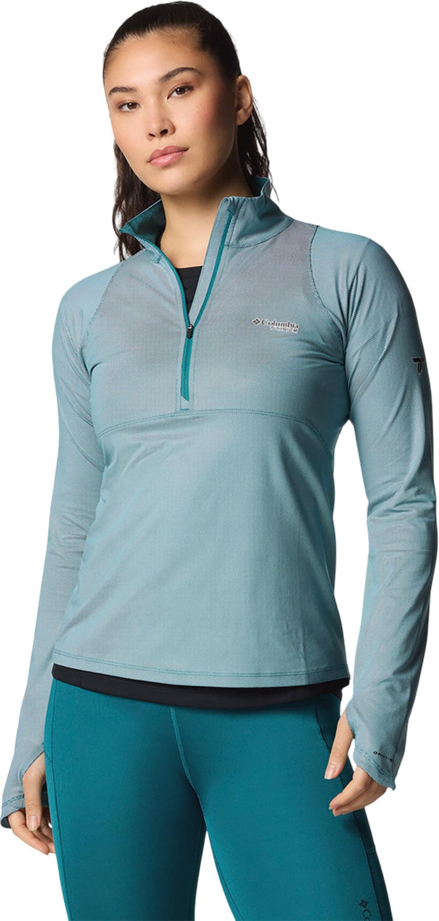 Image de produit pour Haut à demi-glissière et manches longues Summit Valley - Femme