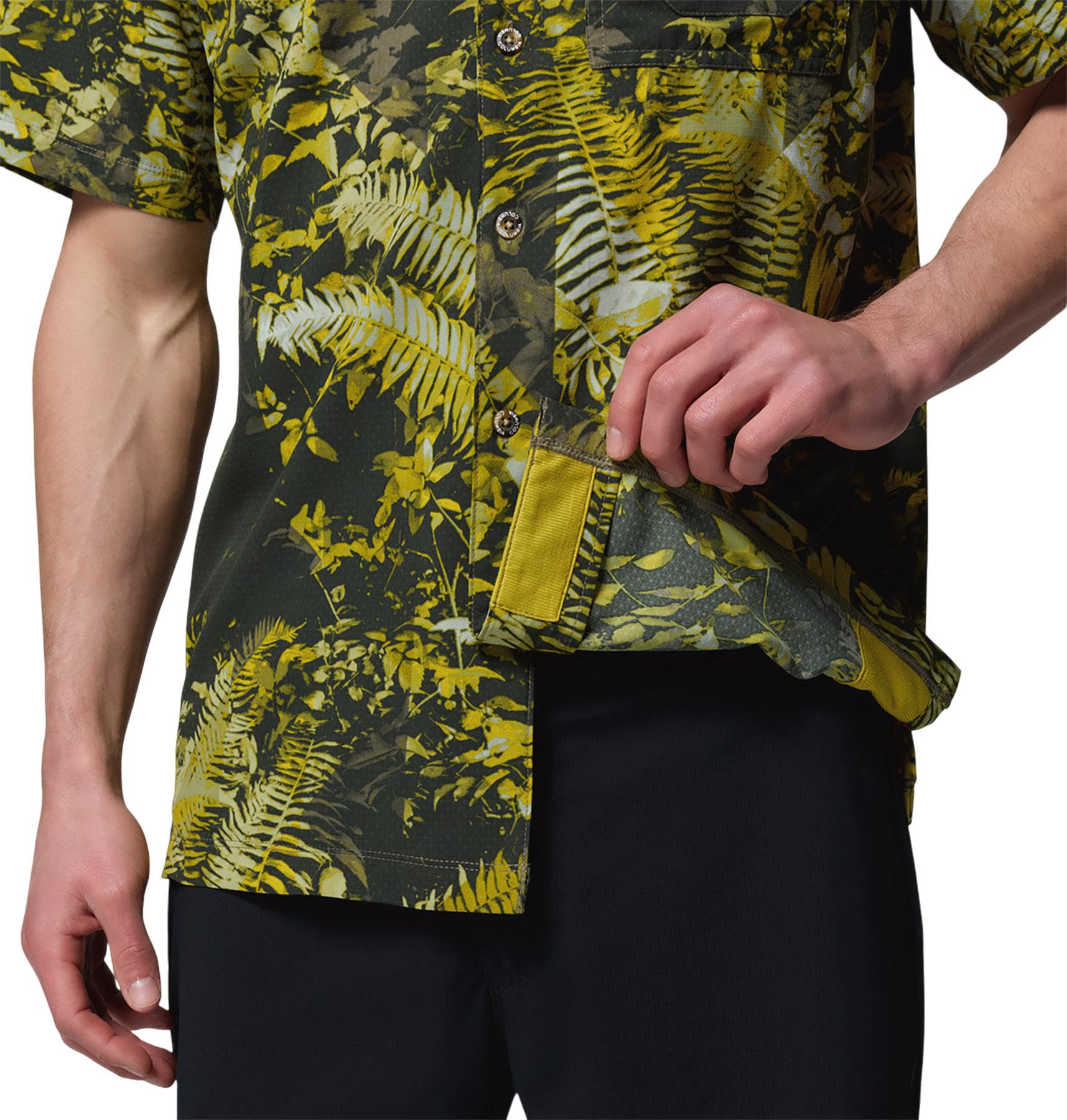 Product gallery image number 3 for product Tech Trail Utility Printed Woven Short Sleeve Shirt - Men's